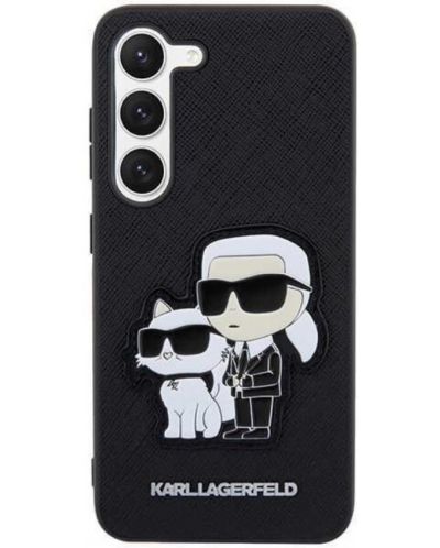 Калъф Karl Lagerfeld - Saffiano K and C, Galaxy S23 Plus, черен - 1